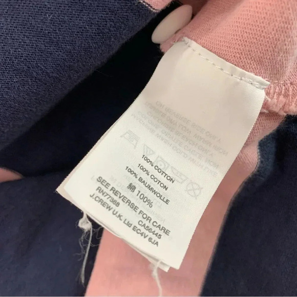 J. Crew Forever 1984 Rugby Stripe Shirt Dress - Picture 8 of 10